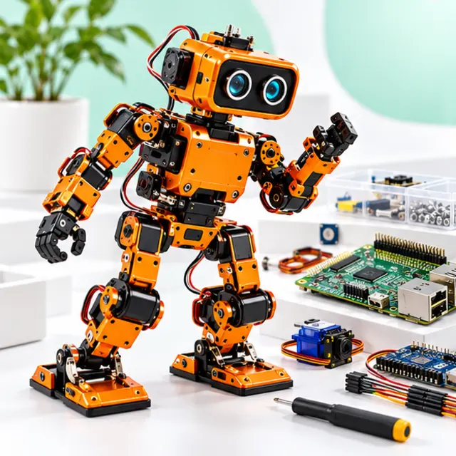 Realistic robotics and maker tools in a cosmic product explosion